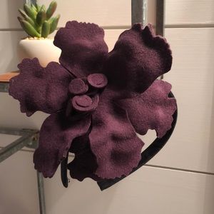 Anthropologie floral headband
